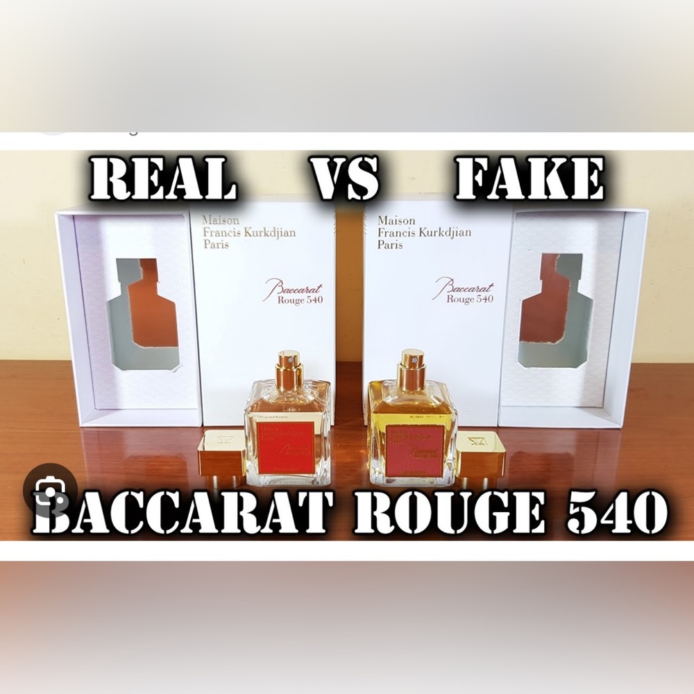 Real v Fake Baccarat Rouge 540 EDP/Extrait